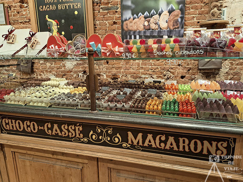 Tienda de bombones y chocolates