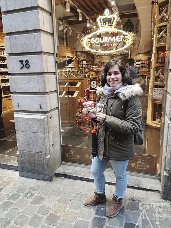 Probando algunos bombones, día 2 en Bruselas