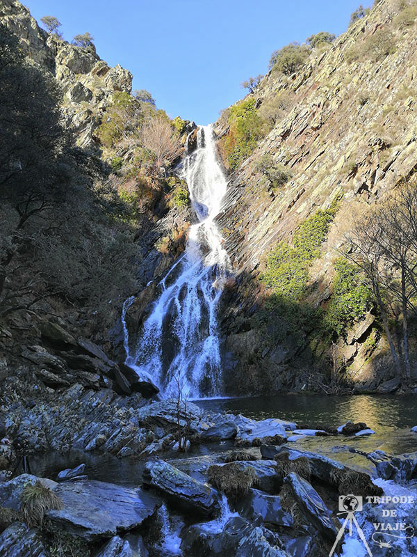 Chorrituero de Ovejuela, una de las cascadas del norte de Extremadura