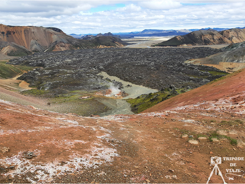 Campos de lava en Landmannalaugar