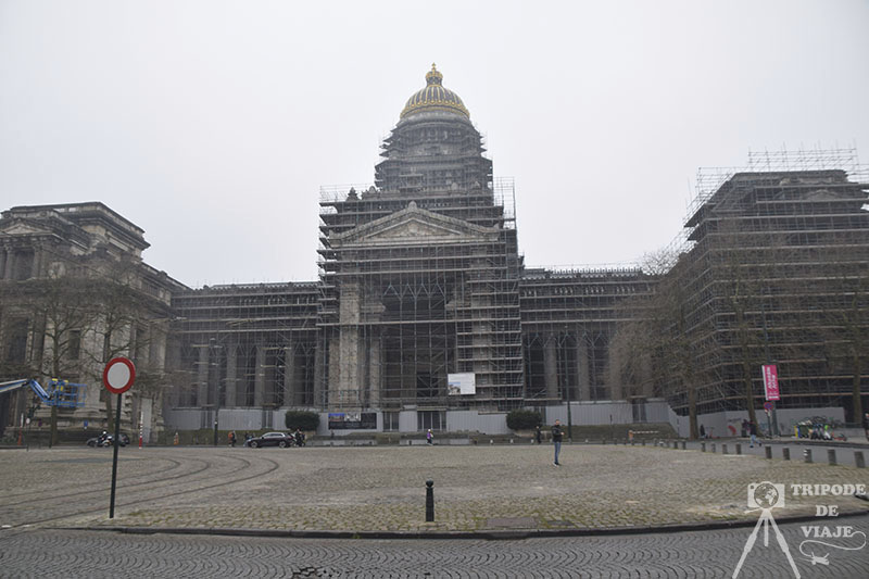 Palacio de Justicia en obras, día 2 en bruselas