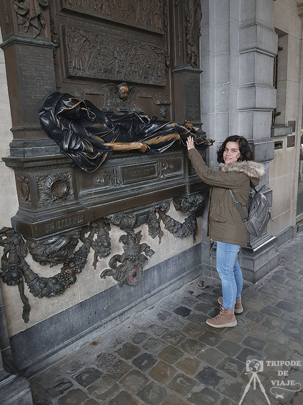 La estatua de bronce de Everard t´Serclaes