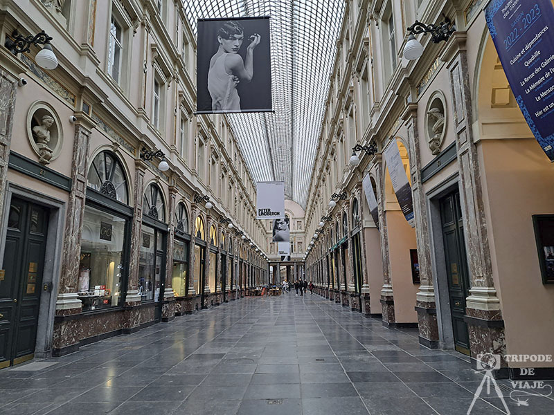 Galerias Reales Saint Hubert, día 3 en Bruselas