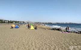 Playa de los Pocillos, día 6 en Lanzarote